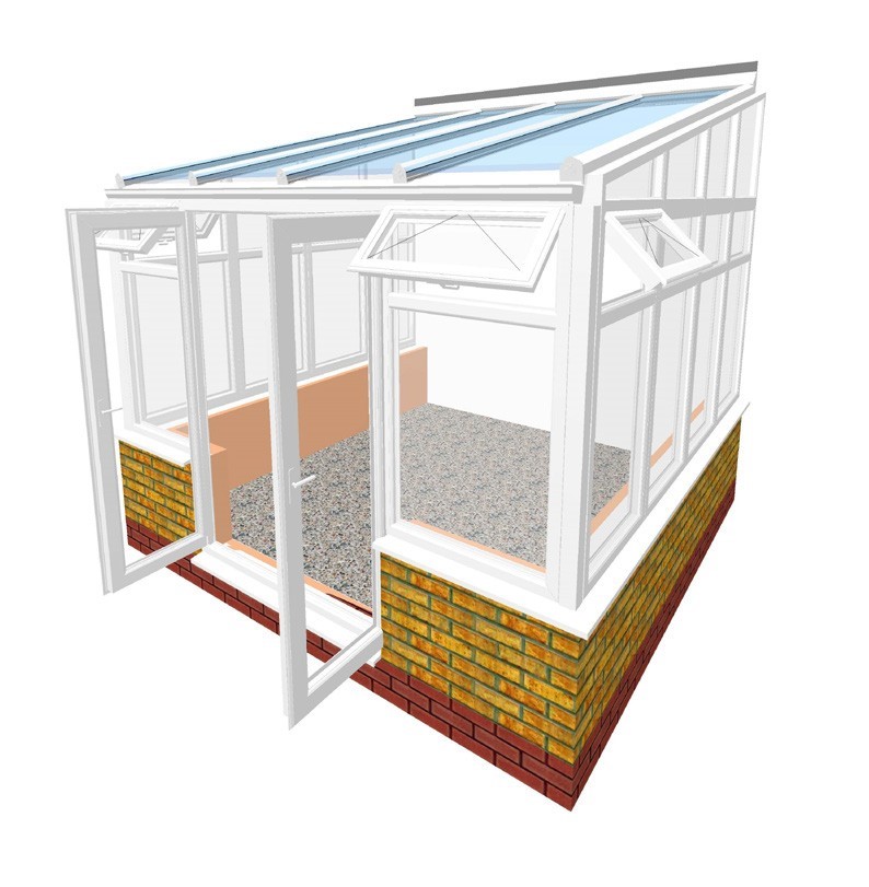 Lean-to Conservatory